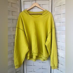 Urban Outfiters KOTO Reversible Fleece Crew Neck Sweatshirt Size Large